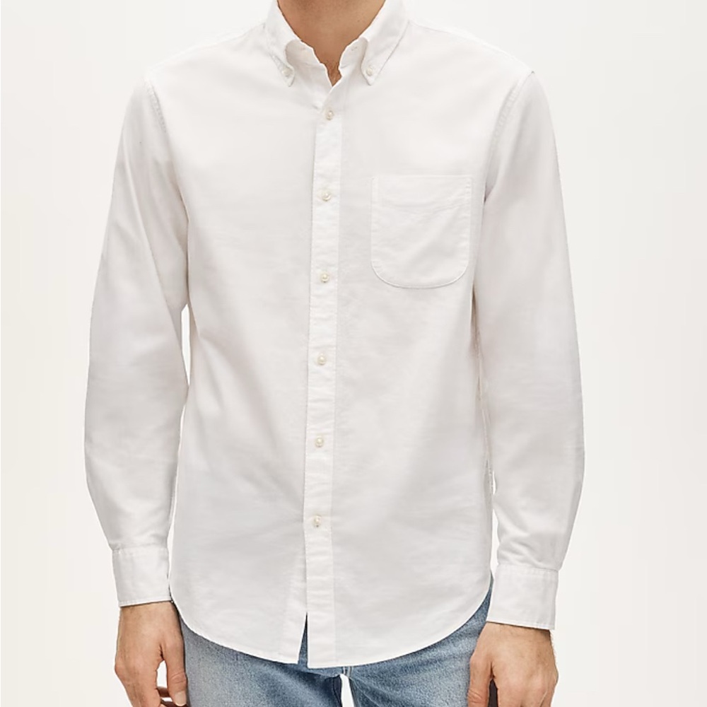 NWT J Crew organic cotton Oxford Men's Shirt